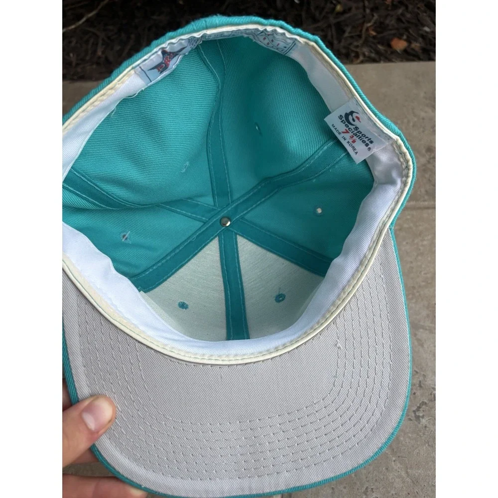 Vintage Florida Marlins Sports Specialties⭐️MLB 90s Fitted Hat⭐️Size 7 3/8 Cap